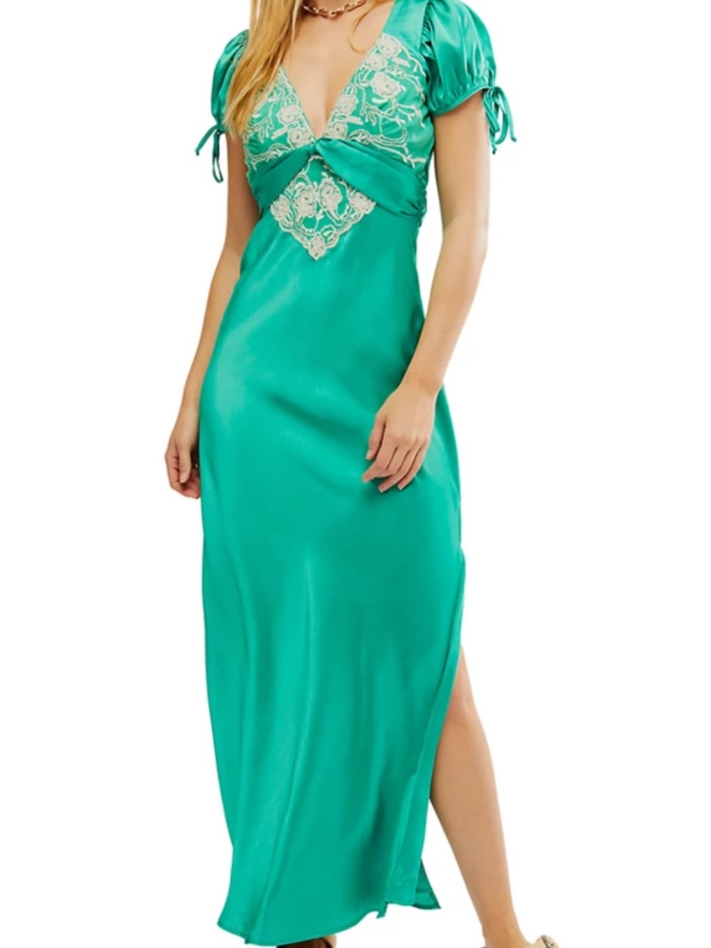 Verdis Free People Cooper Midi Dress, Size 6